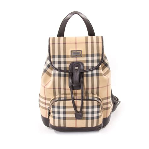 burberry small nova check backpack